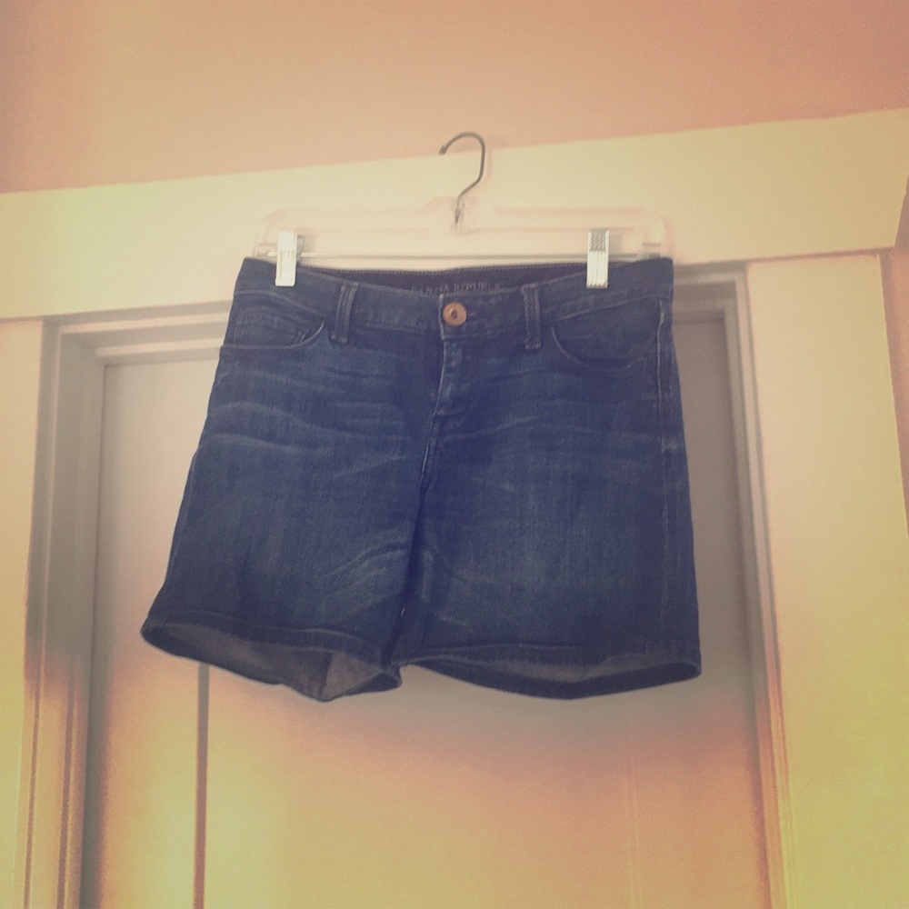 Jean shorts from Banana Republic